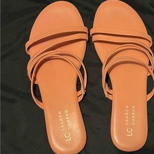 LC Lauren Conrad Women's Coral Sandals